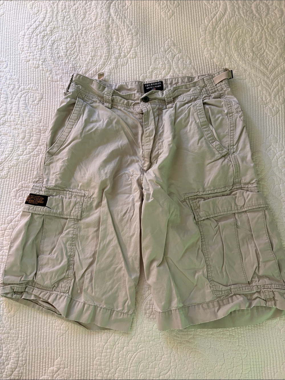 Polo by Ralph Lauren Light Beige Cargo Shorts